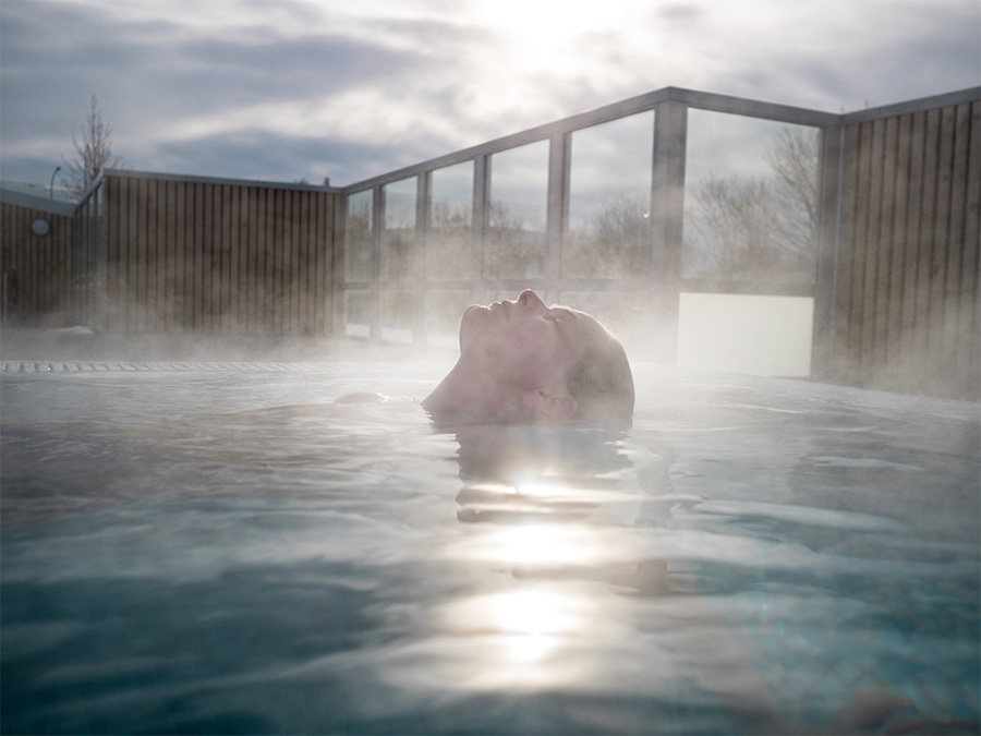 The incredibly relaxing pools will melt your cares away.